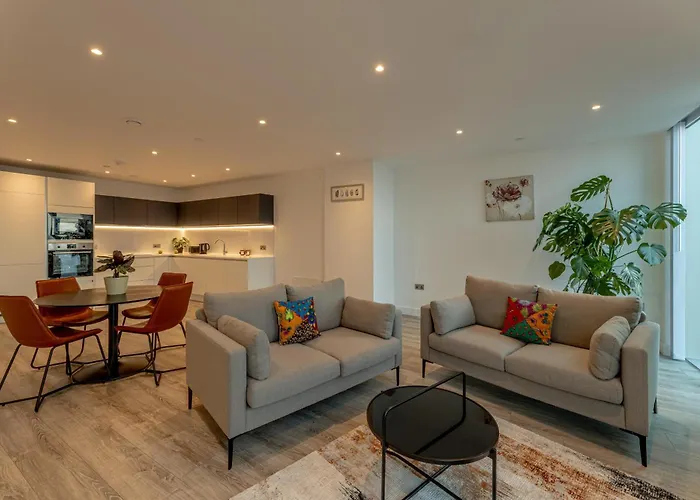 Ahg Luxury Tower Suite - Stunning City Views At Central Manchester Lägenhet *