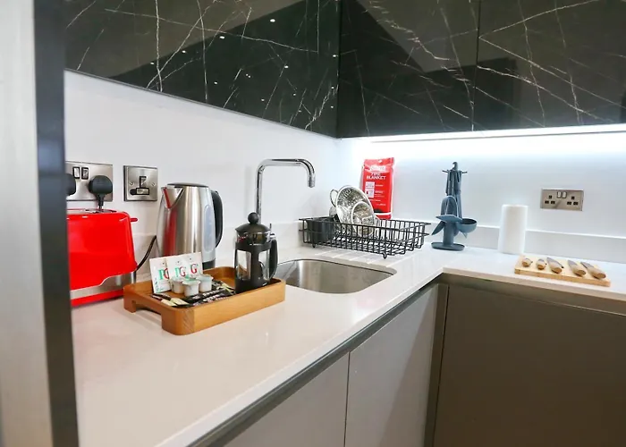 아파트 Beautiful Newly Built Flat - Walk To Centre - Pass The Keys 맨체스터