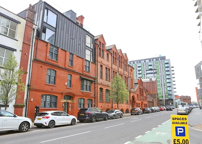 아파트 Beautiful Newly Built Flat - Walk To Centre - Pass The Keys *