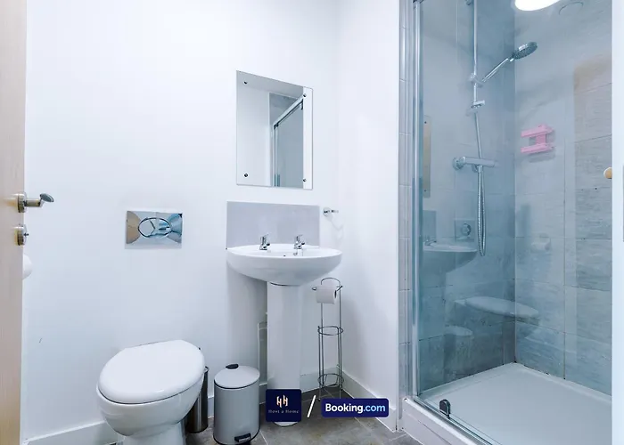 Modern 1 Bed With Balcony By Host A 아파트 맨체스터