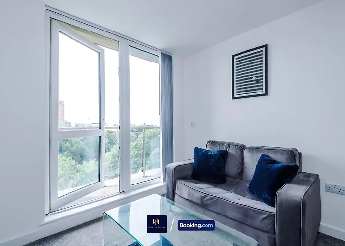 Modern 1 Bed With Balcony By Host A 맨체스터