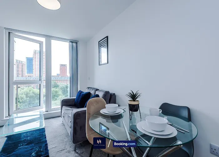 Modern 1 Bed With Balcony By Host A 아파트 맨체스터