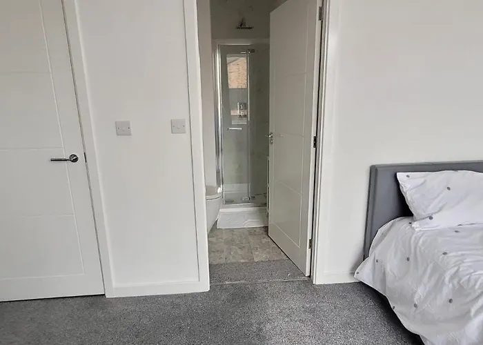 홈스테이 Stretford Townhouse Bedroom 맨체스터