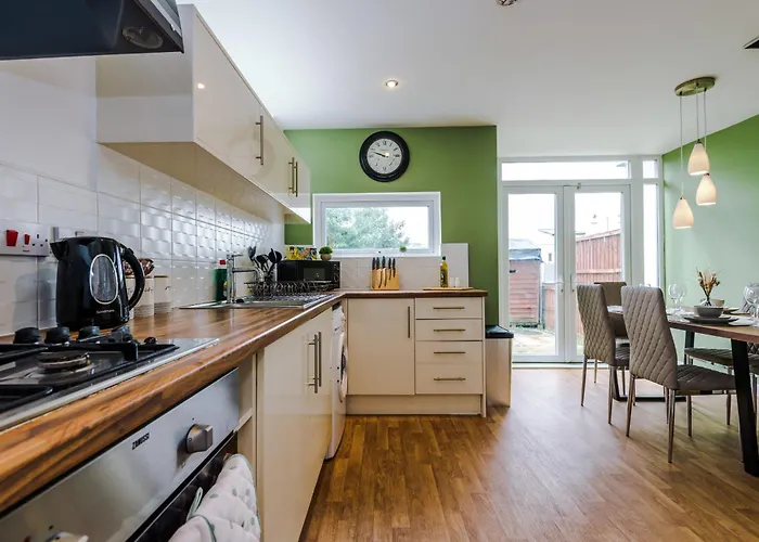 Tatil Evi Townhouse 5mins To Centre And Etihad - Free Secure Parking Manchester