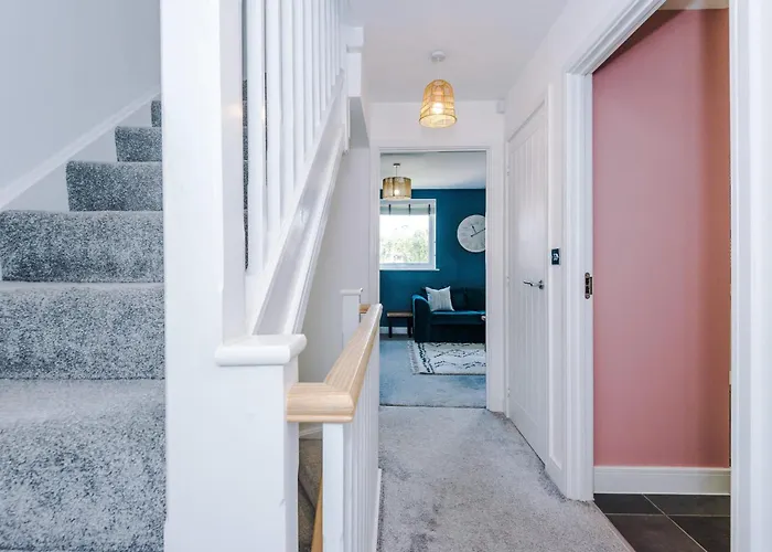 Dom wakacyjny R&r - Modern Townhouse Near Etihad & Centre Manchester