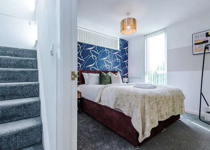 Townhouse 5mins To Centre And Etihad - Free Secure Parking Tatil Evi Manchester