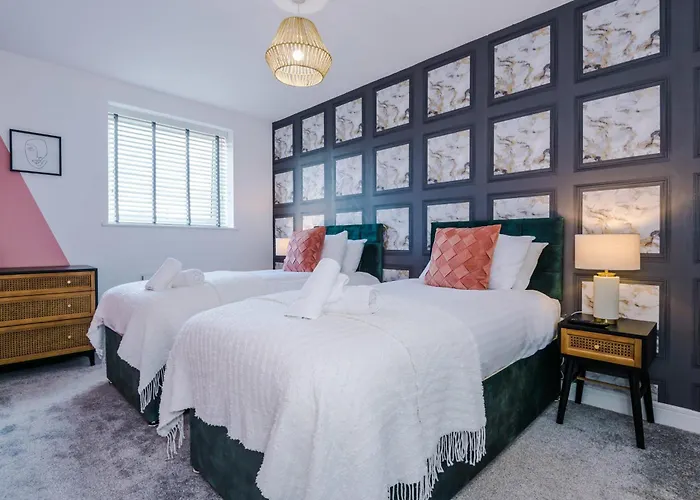 R&r - Modern Townhouse Near Etihad & Centre Manchester