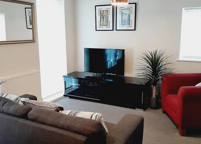 Apartmán Modern 2 Bed, 2 Bath Near Etihad Stadium And Coop Live *