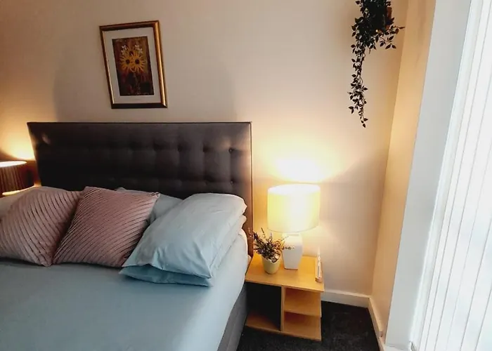 Apartmán Modern 2 Bed, 2 Bath Near Etihad Stadium And Coop Live Manchester