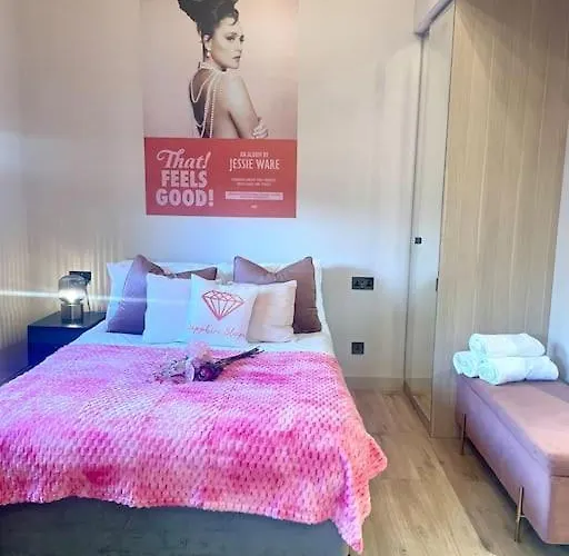 Pretty Pink Posh Penthouse Apartment