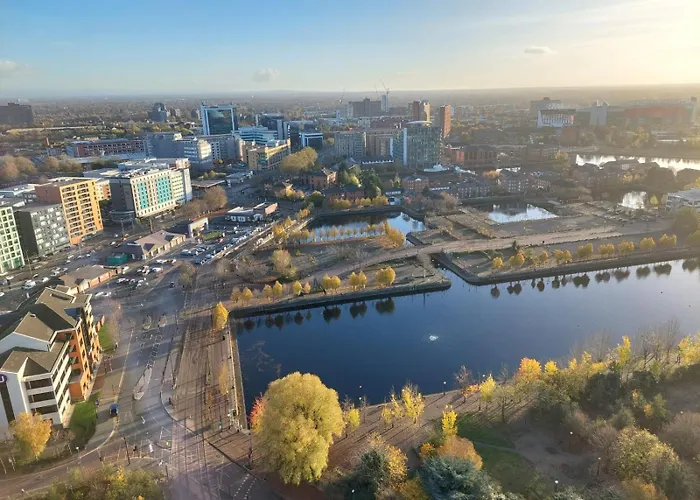 펜션 Media Salford Quays Flat By Superhost 맨체스터