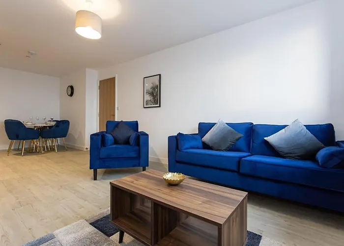 Media Salford Quays Flat By Superhost بيت للعطل *