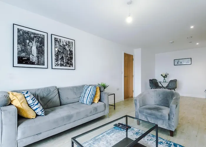 Centre - Luxury Two Bedroom Apartamento Mánchester