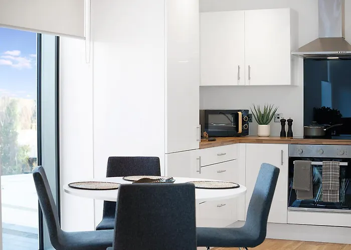 アパート Luxury 2br In Media マンチェスター