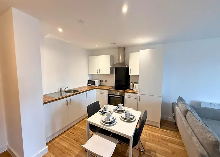 Mediacity One Bedroom Skyline Flat * 맨체스터