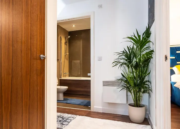 Mega1 Luxury Spacious 1bedroom Apartment, Manchester