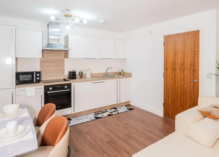 Mega1 Luxury Spacious 1bedroom Apartment, Manchester
