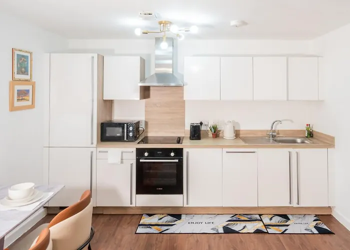 דירה Mega1 Luxury Spacious 1bedroom Apartment, *