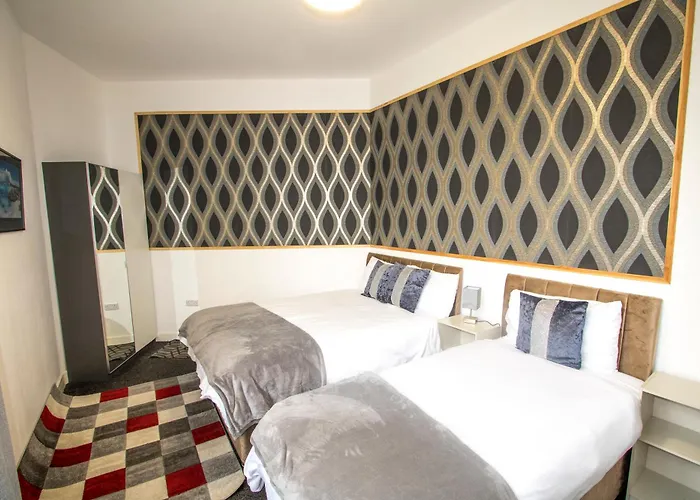 Apartmán Ideal For Groups - Modern 2 Bedroom - Free Parking, Transit Links, Close To Stadiums *