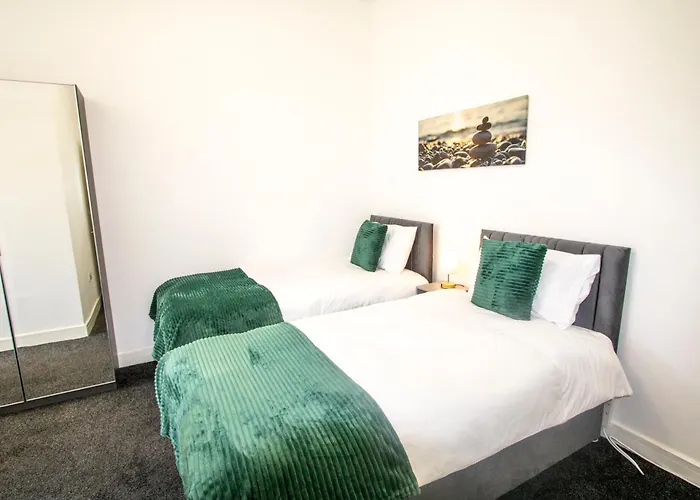 Apartmán Stylish 2 Bedroom-free Parking Manchester