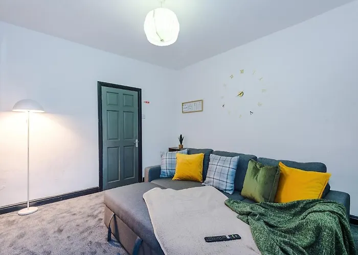 Free Park, Sleeps 8, Stunning In Salford, Long Term Disc, Perfect For Groups Appartement Manchester