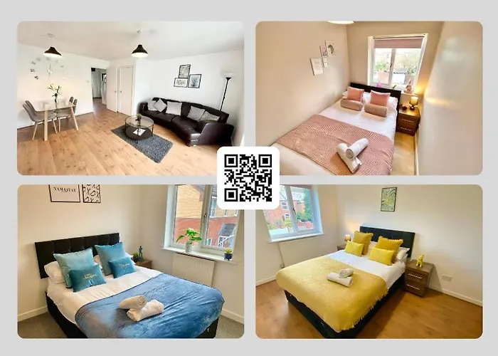Convenient Centre 3bd With Free Parking 아파트 *