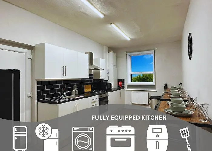 4bed 7guests Work&family Easycentralaccess Offer 맨체스터