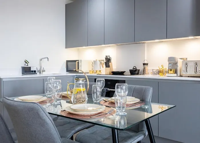 아파트 2 Bedroom In 맨체스터