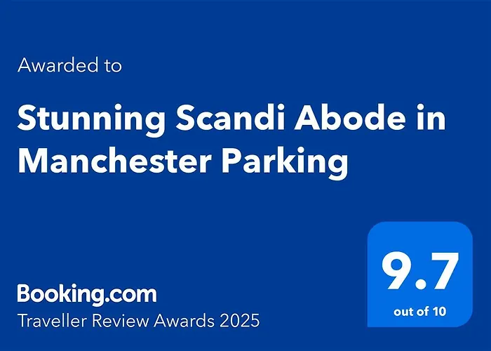 Stunning Scandi Abode In Parking Prázdninový dům Manchester
