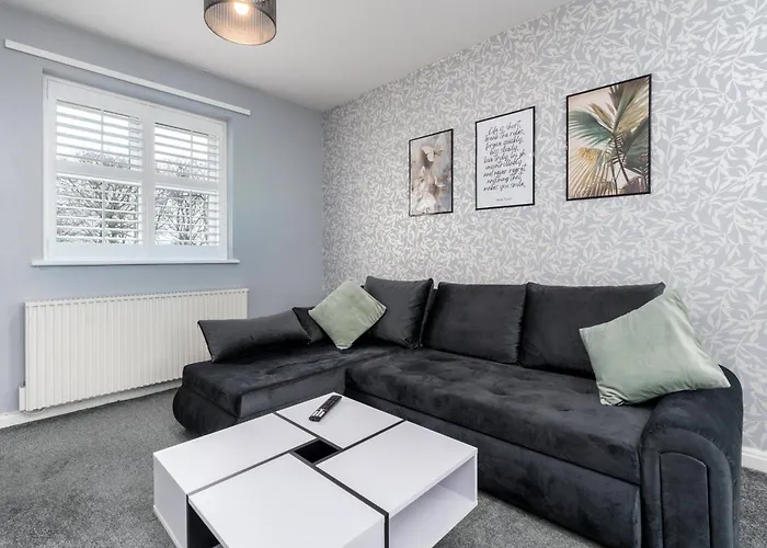 Cozy 2 Bed - Unlimited Wi-fi - Free Parking - Sleeps 6 - By Old Trafford * Manchester