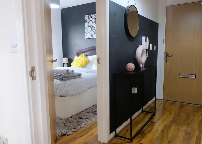 Xx Lord St One Bedroom With Parking & Wifi - Salford Uni, Victoria Station, Ao Arena Appartement *