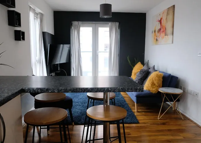 דירה Xx Lord St One Bedroom With Parking & Wifi - Salford Uni, Victoria Station, Ao Arena *