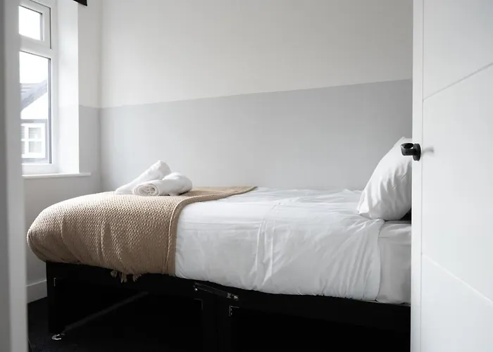 펜션 Stylish Modern Near Mcr Centre Coop & Etihad *