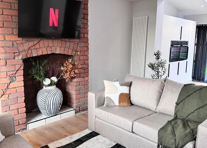 펜션 Stylish Modern Near Mcr Centre Coop & Etihad 맨체스터