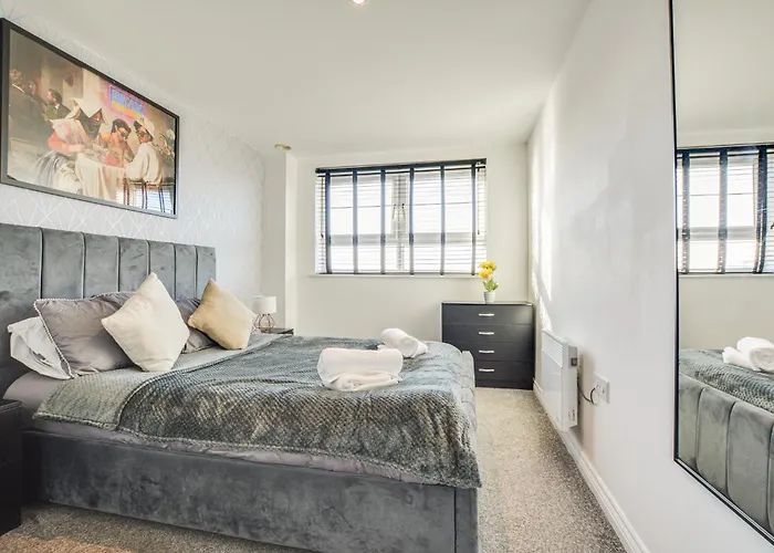 New Stylish Free Parking Sleeps 5 Or 6 Apartmán Manchester