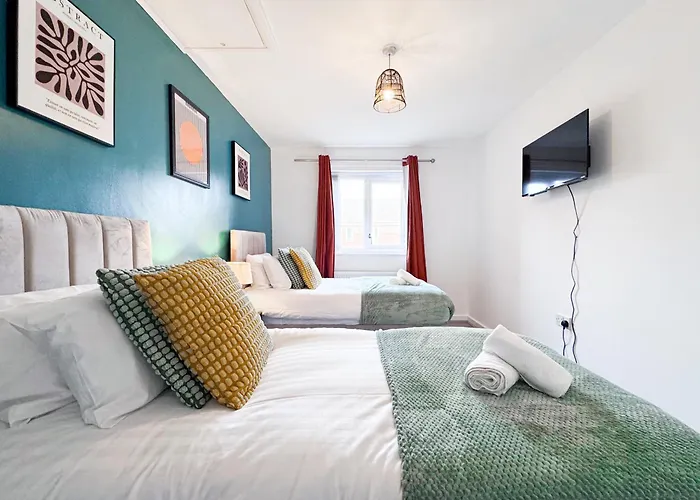 Daire Lokfu Garden By Furnished 3 Bedroom House Free Parking Perfect For Contractors And Families