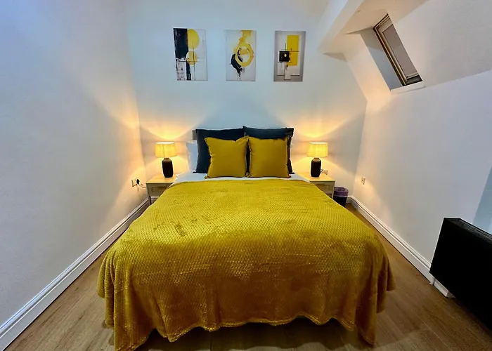 Stylish Old Trafford 2br Apartment, Free Parking, Near Stadium & Centre Daire Manchester