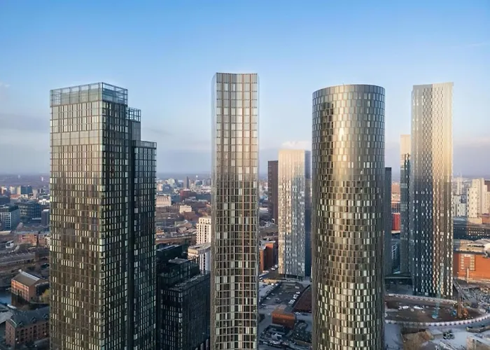 Luxury 2 Bed Penthouse With Stunning Views In Centre * 맨체스터