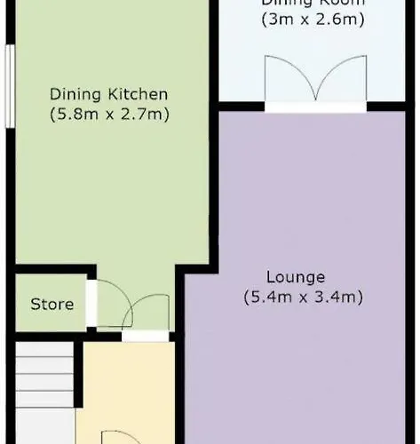 شقة Modern 4-bed House, Free Parking & Wifi In Swinton مانشستر