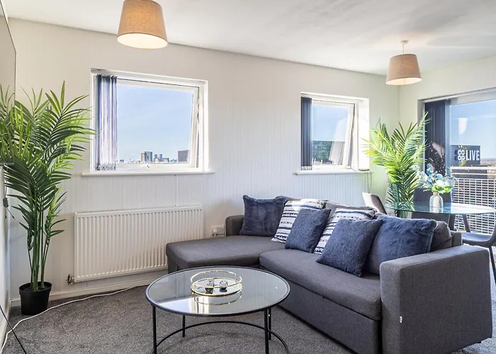 Manchester, Etihad Stadium View , Coop Live, Modern 2 Bed Apartment, Apartmán