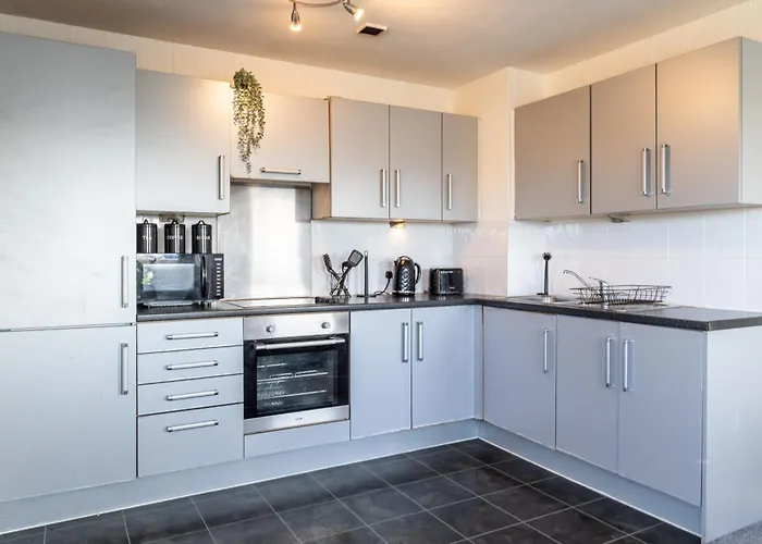 아파트 Manchester, Etihad Stadium View , Coop Live, Modern 2 Bed Apartment,