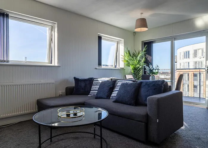 Manchester, Etihad Stadium View , Coop Live, Modern 2 Bed Apartment, 아파트 맨체스터