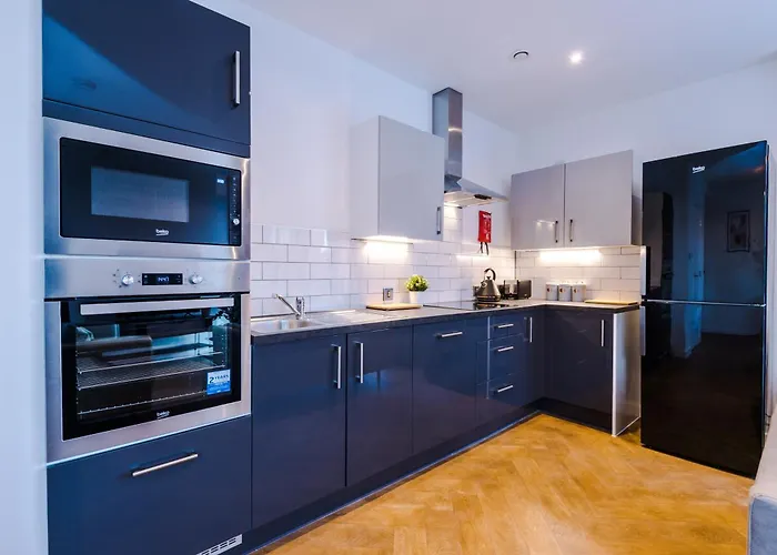 Hilltop Serviced - Ancoats Apartament
