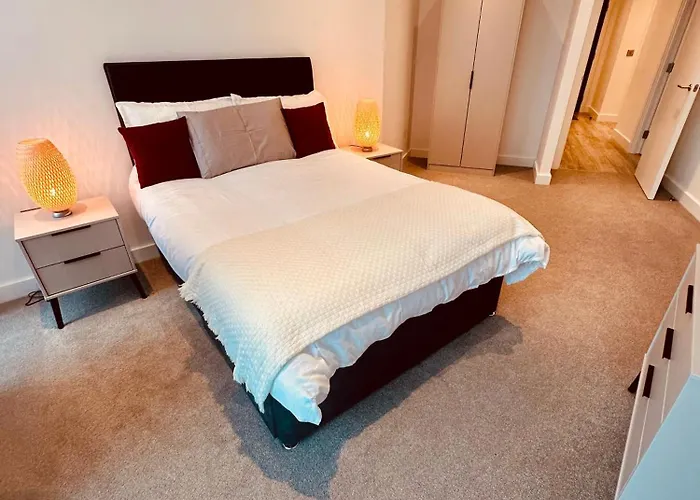 Ahg Luxury Tower Suite - Stunning City Views At Central Manchester Lägenhet *