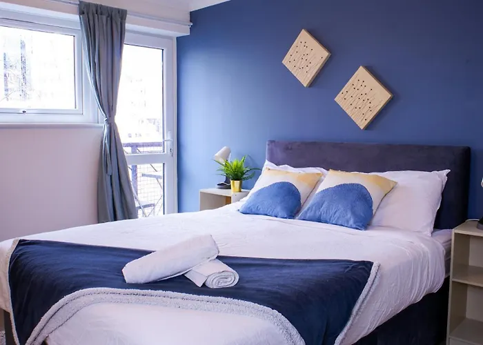 Great 2bed In Salford Quays With Water View Apartmán Manchester