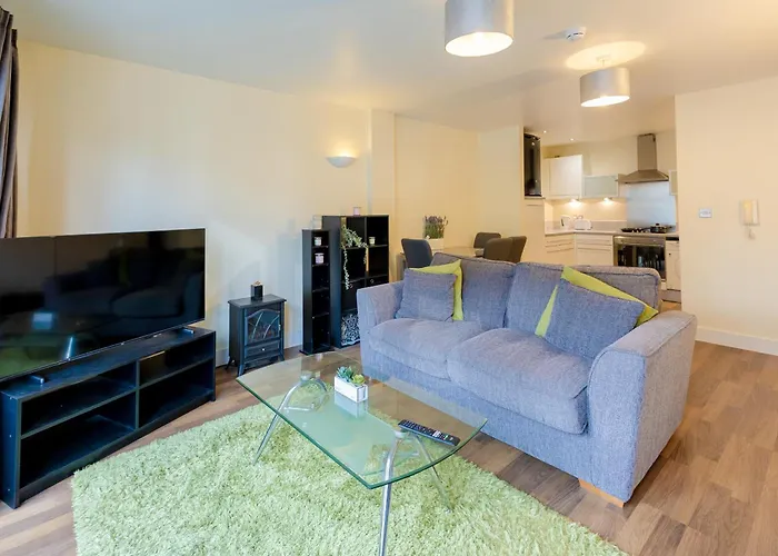 Luxury 2 Bed Ensuite Apartment In Deansgate 1 Min Walk To Commercial Area
