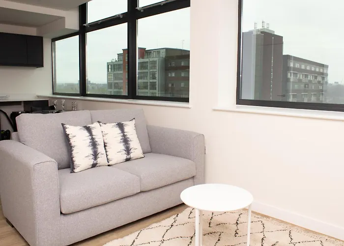 Dashing 1br Penthouse Near Mcr Stadiums * 맨체스터