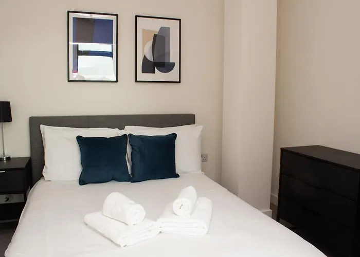 Appartamento Dashing 1br Penthouse Near Mcr Stadiums Manchester