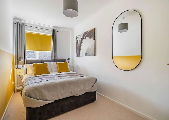 شقة Stylish 2br Near Mcr Airport مانشستر