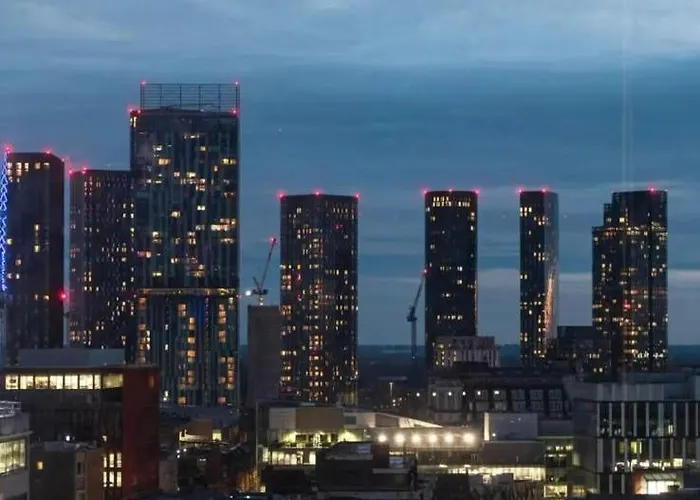 High-floor 2br In Heart 맨체스터